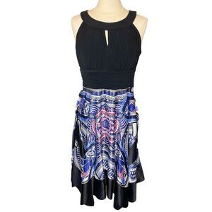 RN STUDIO by Ronni Nicole Hankerchief Hem Sleeveless Dress‎